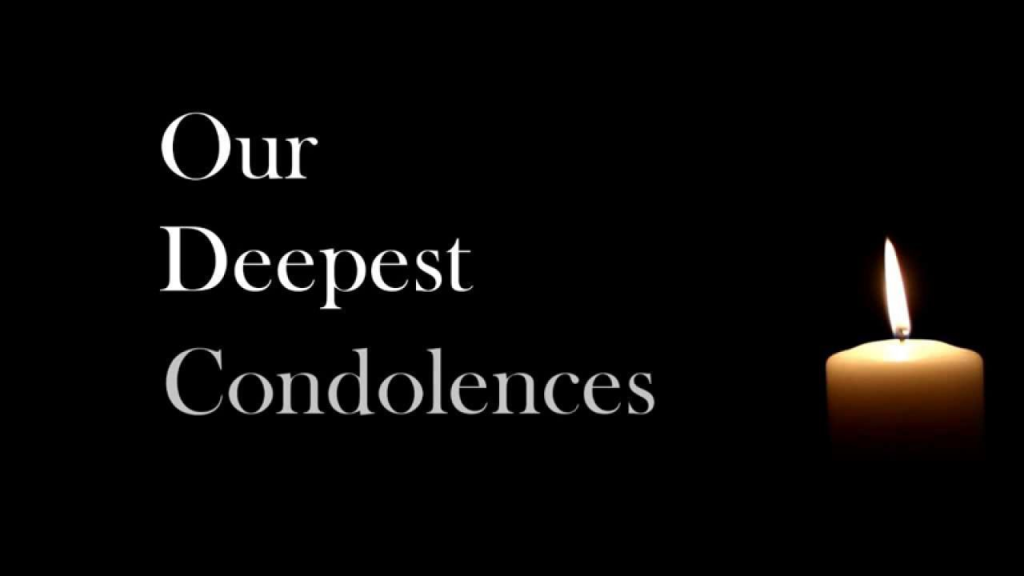 My Deepest Condolences To The Victims Family.